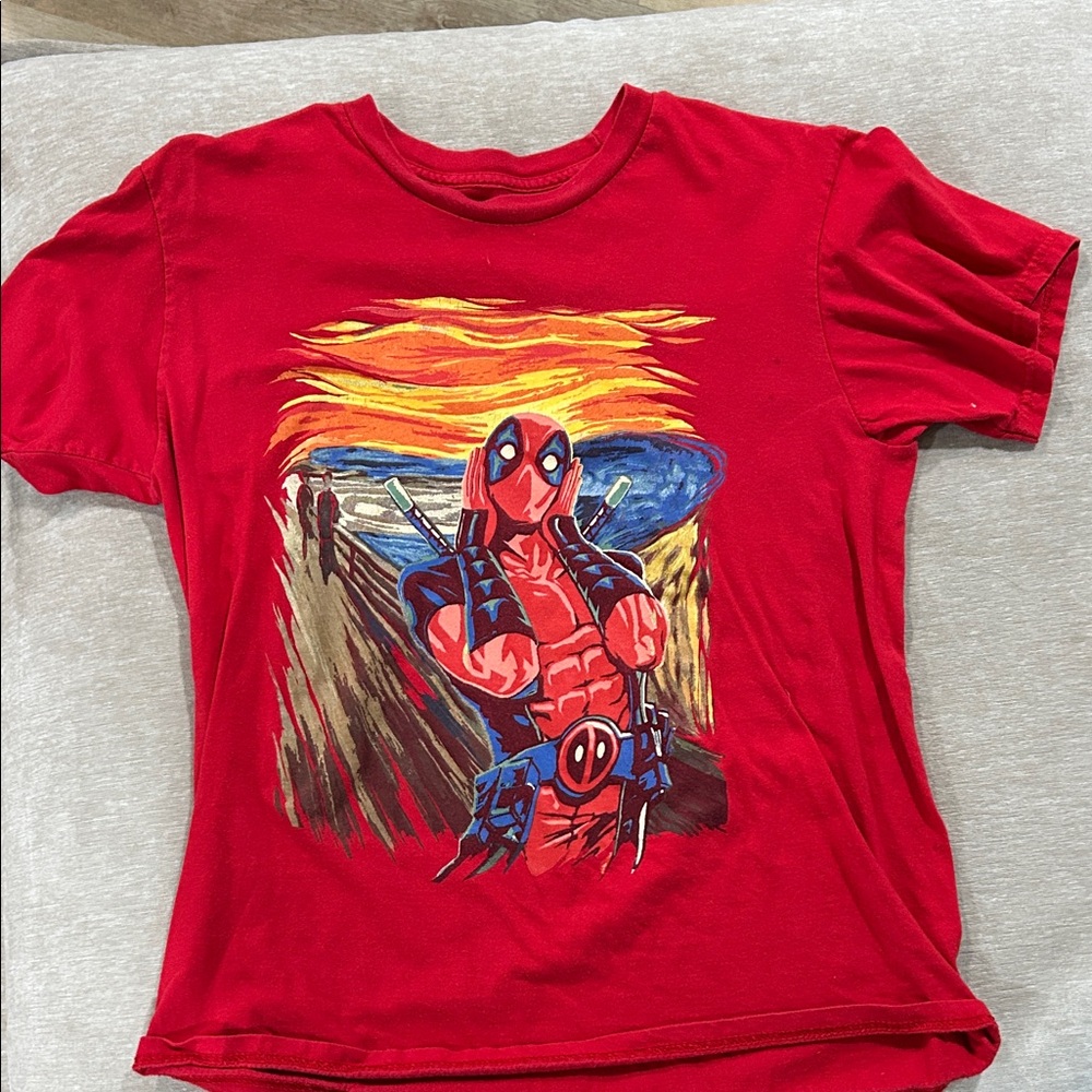 Deadpool “The Scream” inspired